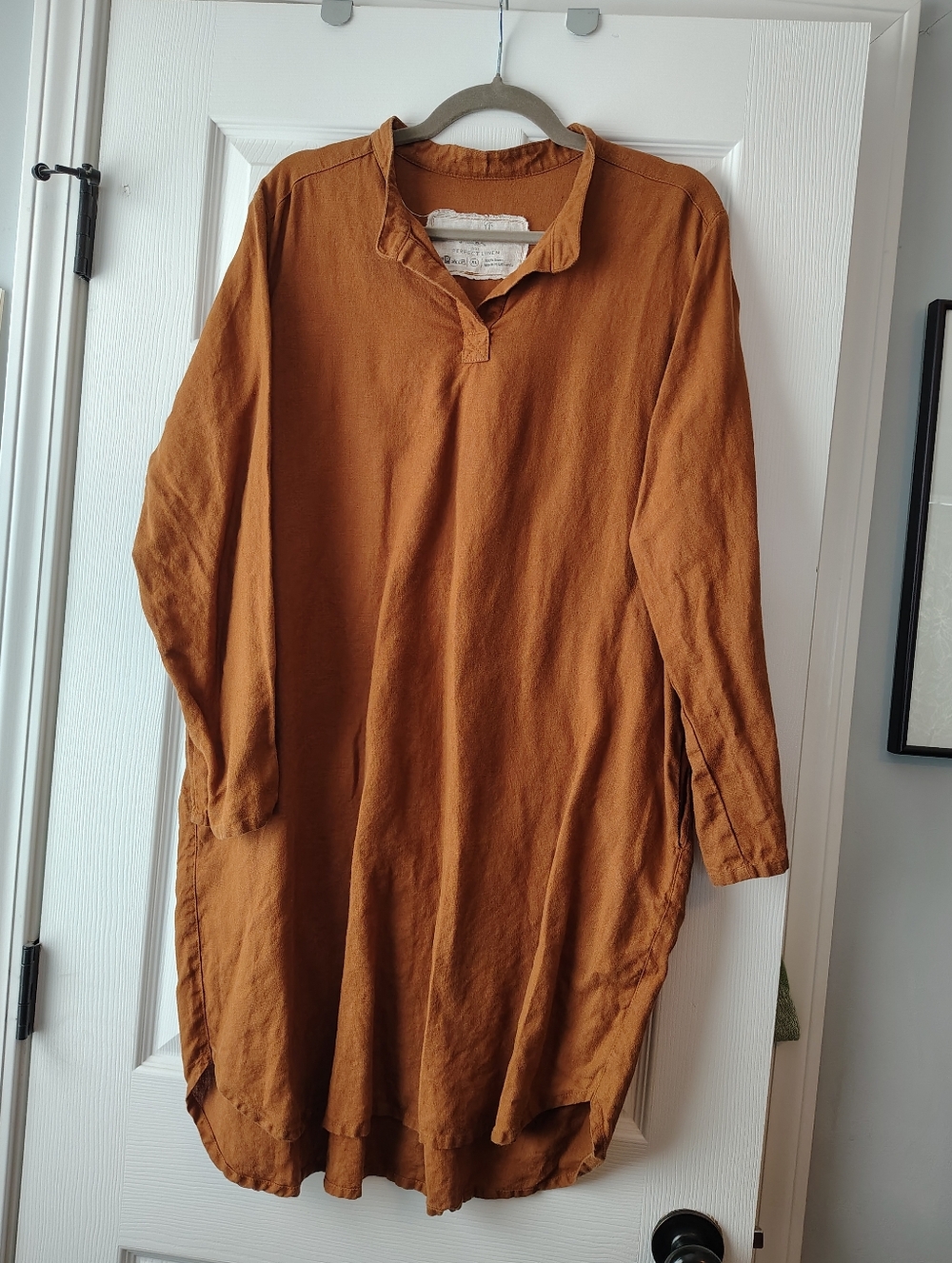 notPerfectLinen French Boyfriend Tunic XXL